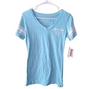South Carolina myrtle Beach small baby blue shirt travel soft comfortable